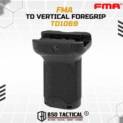 FMA Tactical TD Vertical Foregrip Airsoft Grip 20mm Picatinny Rail