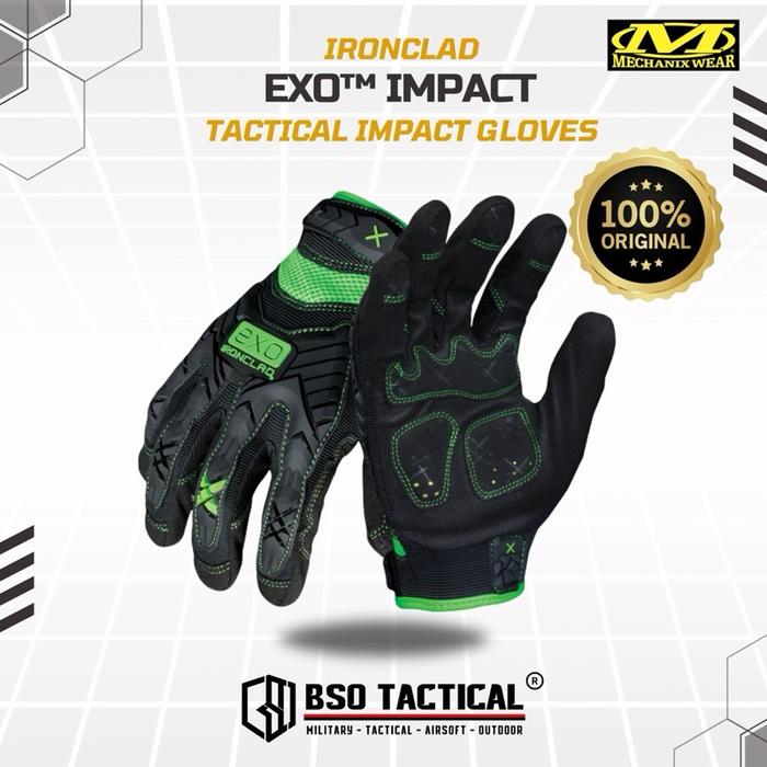 Sarung Tangan Ironclad EXO Impact CQB Outdoor Motorcycle Glove ORIGINAL