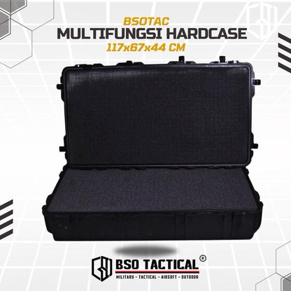 Koper Tactical 117 Outdoor Hardcase Multifungsi Super Big Size with Precut Foam