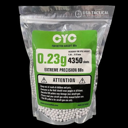 BB CYC 6mm 0.23 g 0,23 g 4350 Shots Original For Airsoft - ORIGINAL