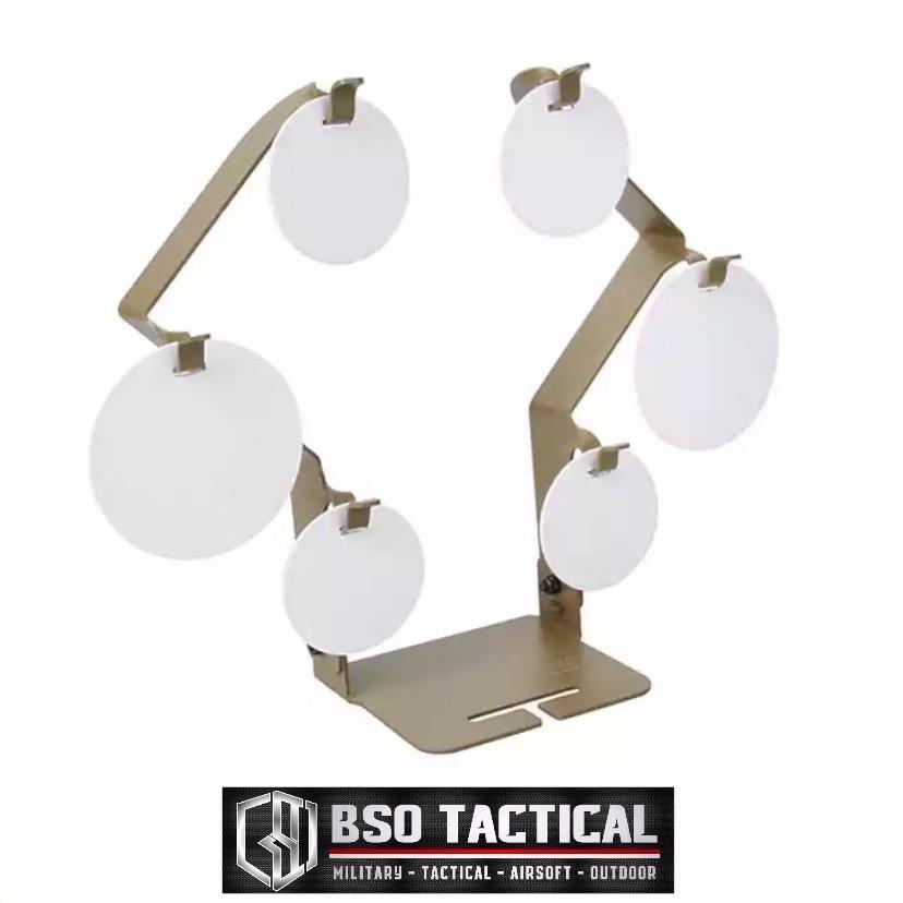 TMC x FYT Tactical Shooting Target Star Plate Hanger AA IPSC Practice