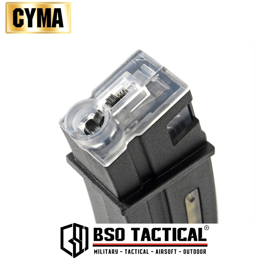 Mag Midcap CYMA MP5 MP5K 130rd AEG Airsoft Mag Polymer