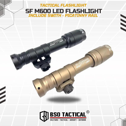 Senter Tactical SF M600 340LM Tactical Flashlight