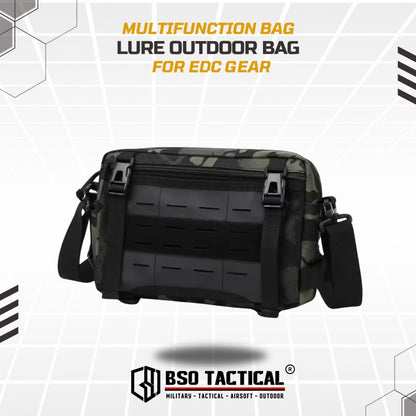 Lure Tactical Outdoor Multifungsi Bag EDC Fishing Cycling Camping Bag