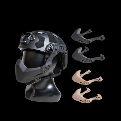 Masker FMA Half Seal Mask Folding For Tactical Helmet Outdoor