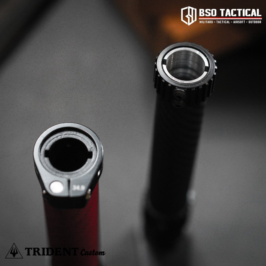 Popor Airsoft Trident Custom AEG SpeedQB Lightweight Carbon Stock