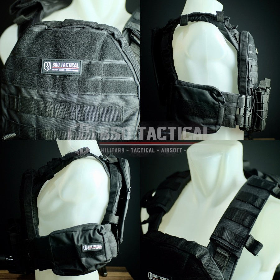 Rompi Tactical Set Mamba Style with Mag Medic Multifungsi Pouch