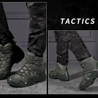 Sepatu Z6 Tactical Outdoor Boots Hiking Footwear 6 Inch