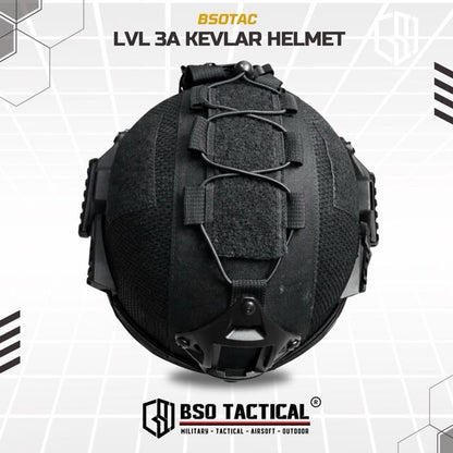 BSOTAC Helm Tactical L3A High Cut Outdoor Protection Helmet Allsize Set Custom with NVG Mount 3.0 Rail