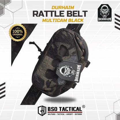 Durhaim Rattle Belt Tactical Inner Outer Belt Multicam Black ORIGINAL