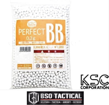 KSC Perfect BB 0.30 0,30 0.3 0,3 2200 Rds Airsoft AEG GBB GBBR - ORI