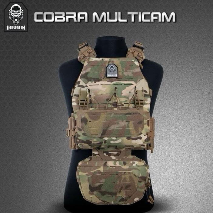 Durhaim Rompi Cobra Series Multicam Vest Tactical Plate Carrier ORIGINAL