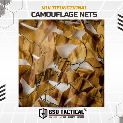 Multifunctional Camouflage Net Tenda Kain Jaring Multifungsi 3x2m Desert Color