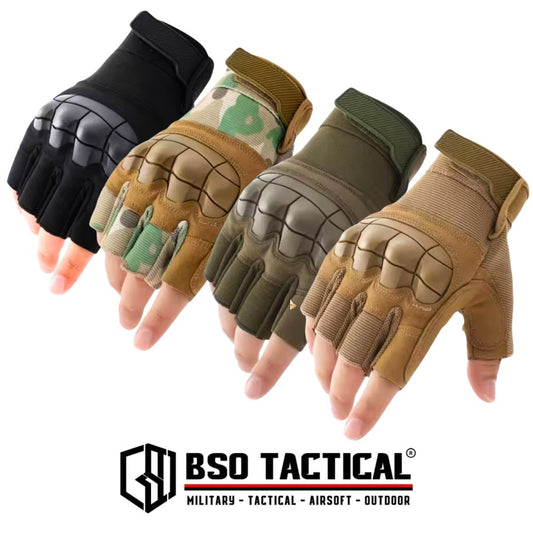 Sarung Tangan Tactical MP3 Fingerless Outdoor Motorcycle Glove