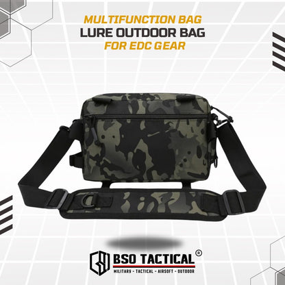Lure Tactical Outdoor Multifungsi Bag EDC Fishing Cycling Camping Bag