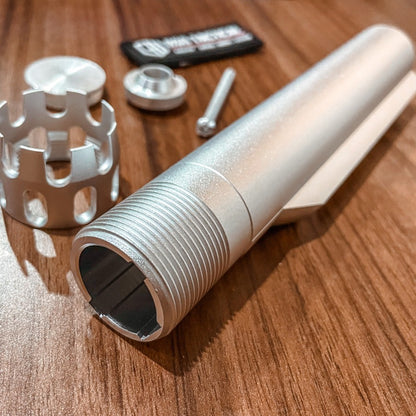 Tabung Popor AEG CNC Alumunium M4 AR15 Tactical Buttstock Pipe 6 Position