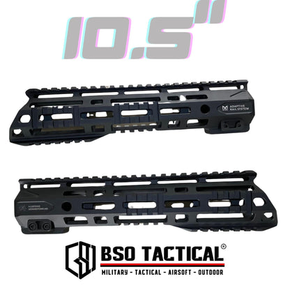 RIS F4 DEF LITE AEG GBBR Handguard Metal Marking Adaptive Rail System