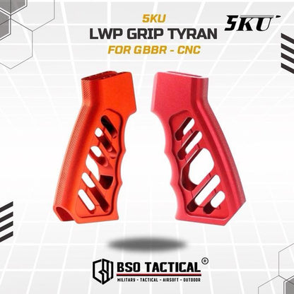 5KU Grip GBBR M4 Skeleton CNC Tyran Design Full Metal Anodized