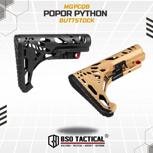Popor Tactical Python Buttstock Nylon Stock AEG WGG Adjustable