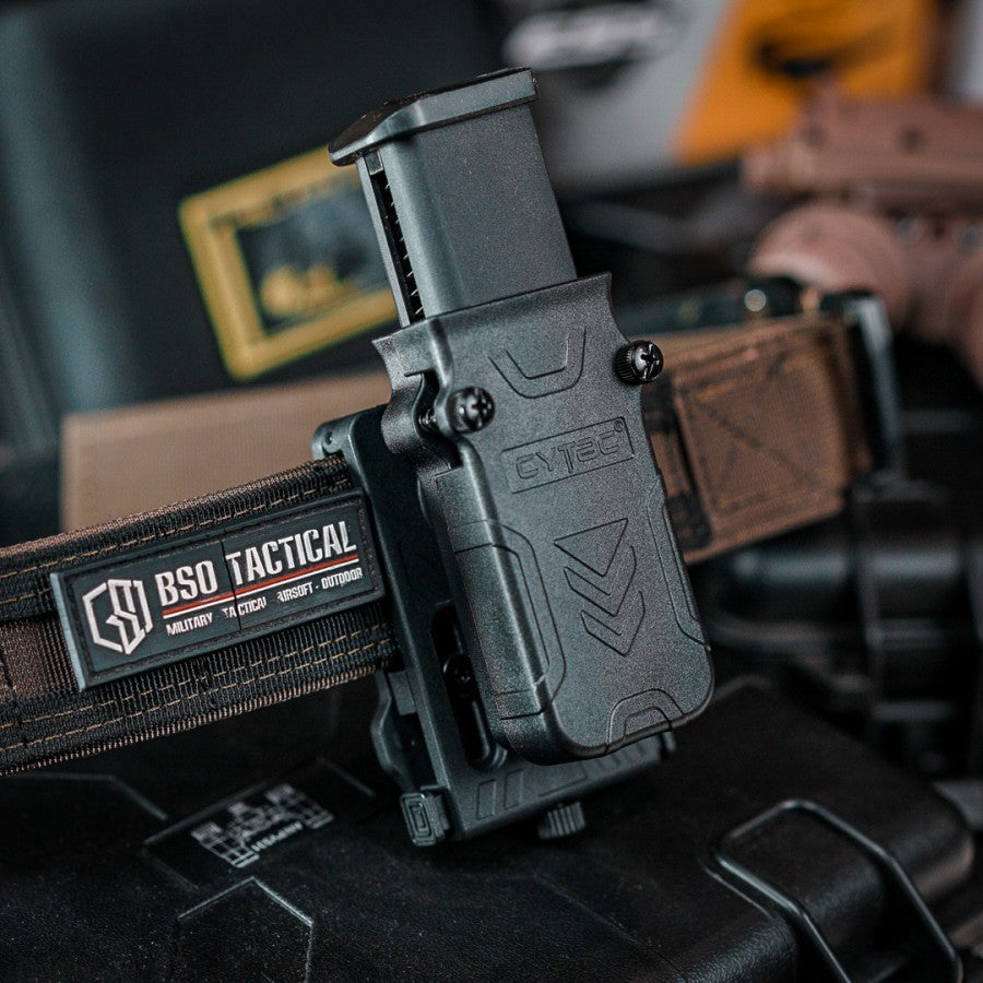 Cytac Single Mag Pouch Universal 9mm Adjustable Belt Clip