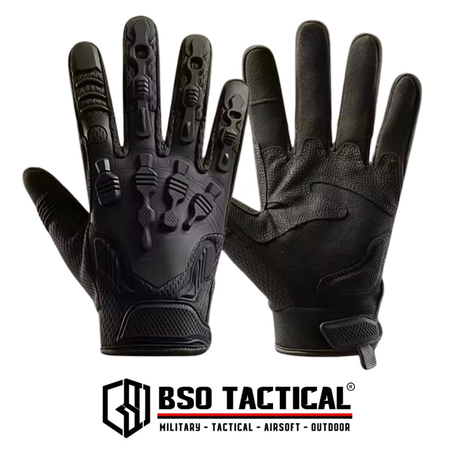 Battle Wood Outdoor Tactical Motorcycle Glove Full Finger Protection Multifungsi