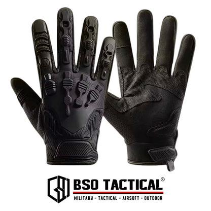 Battle Wood Outdoor Tactical Motorcycle Glove Full Finger Protection Multifungsi
