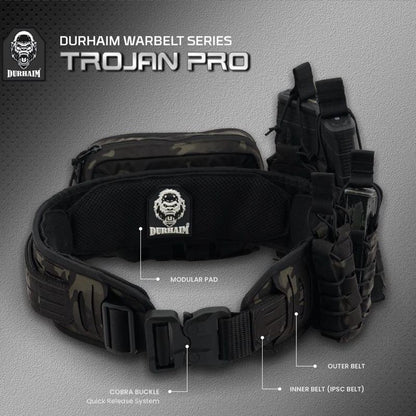 Durhaim Trojan Pro Warbelt Tactical Quick Release Buckle Inner Outer Belt -  ORIGINAL