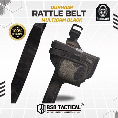 Durhaim Rattle Belt Tactical Inner Outer Belt Multicam Black ORIGINAL