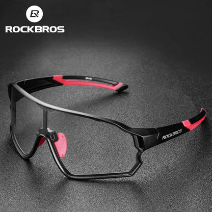 Kacamata Sepeda Outdoor Cycling Sunglasses Rockbros Sunglasses Photochromic Olahraga Sport Mancing - ORIGINAL