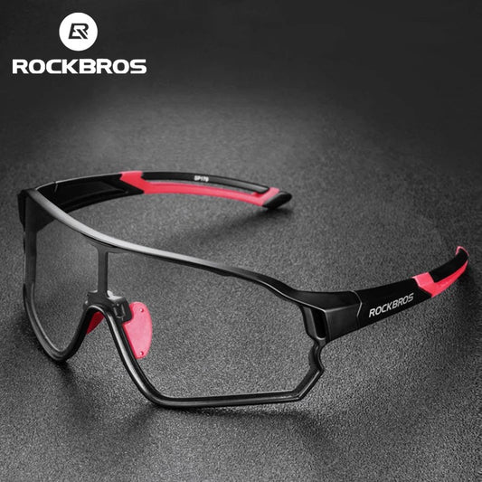 Kacamata Sepeda Outdoor Cycling Sunglasses Rockbros Sunglasses Photochromic Olahraga Sport Mancing - ORIGINAL