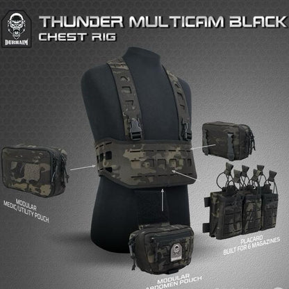 Durhaim Tactical Chestrig Thunder Chest Rig Outdoor - ORIGINAL