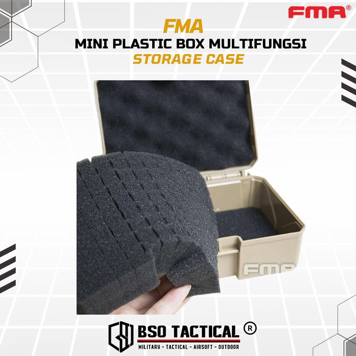 FMA Tactical Mini Plastic Box Multifungsi Storage Case Outdoor