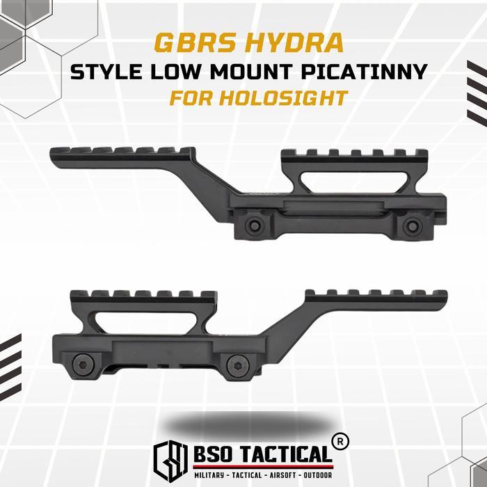 GBRS Hydra Style Low Mount Picatinny for Holosight Anpeq Full Metal