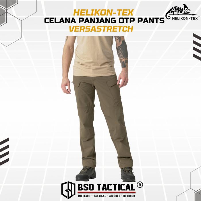 Celana Panjang Helikon Tex OTP Outdoor Tactical Pants VERSASTRETCH Sport Pria