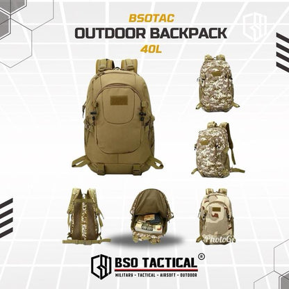 Tas Ransel Outdoor Backpack 812 Bag - 40L