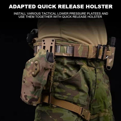 Ikat Pinggang WS Assaulter Tactical Belt Gen 2 Molle Warbelt Outdoor Quick Release Buckle 3 in 1