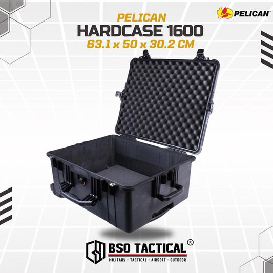 Koper Pelican 1610 Hardcase Protector Multifungsi Case Trolley Foam Precut ORIGINAL