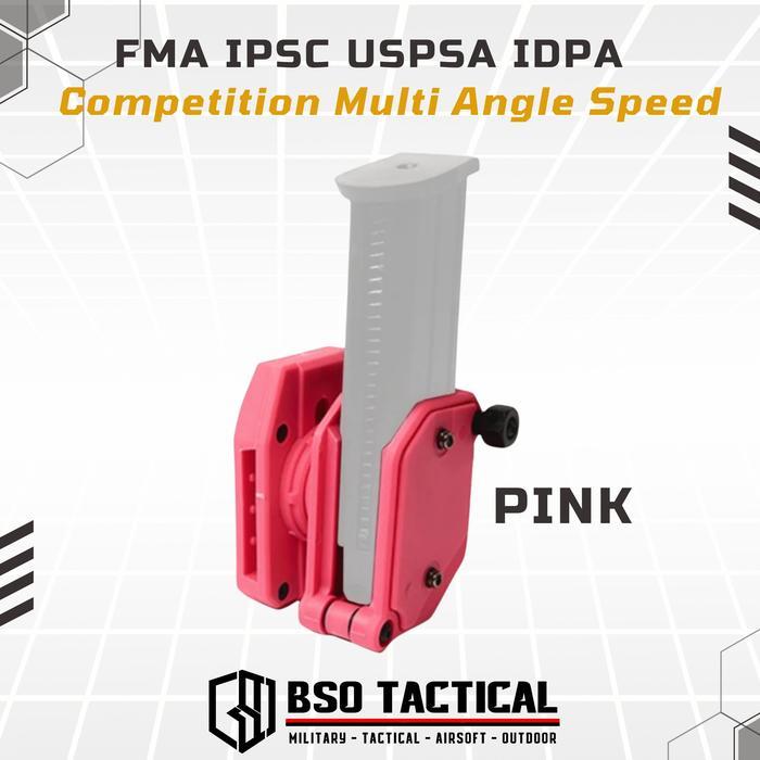 FMA IPSC USPSA IDPA Competition Multi Angle Speed 9mm Mag Pouch