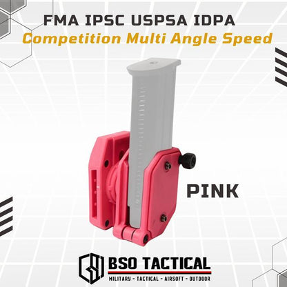 FMA IPSC USPSA IDPA Competition Multi Angle Speed 9mm Mag Pouch