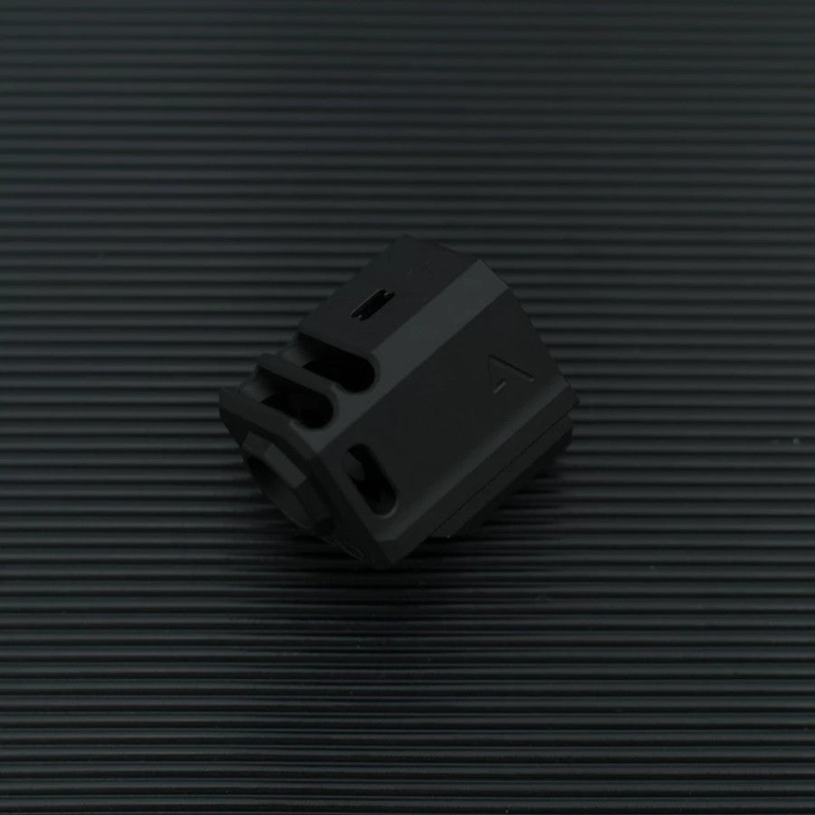 Compensator GL 14mm CCW Agency Arms 417 for GBB Airsoft CNC Alumunium