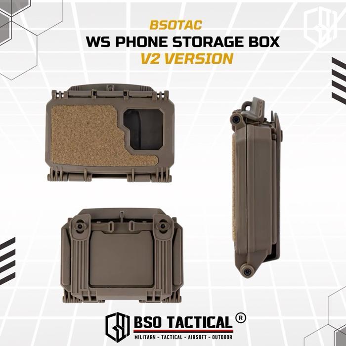 Tactical Phone Case Universal V2 Navigator Board Molle for Vest Plate Carrier