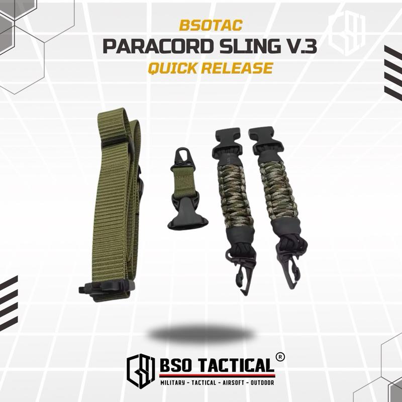 Sling Paracord V.3 Tali Sandang Tactical Heavy Duty Lanyard Quick Release