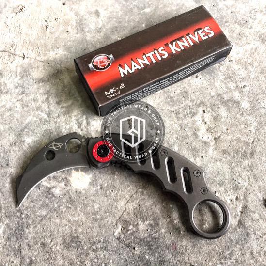 Pisau Outdoor Mantis MK2 Camping Survival Knife EDC Gear