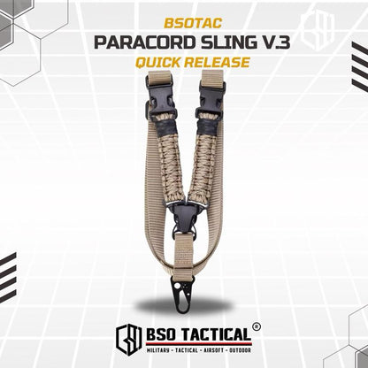 Sling Paracord V.3 Tali Sandang Tactical Heavy Duty Lanyard Quick Release