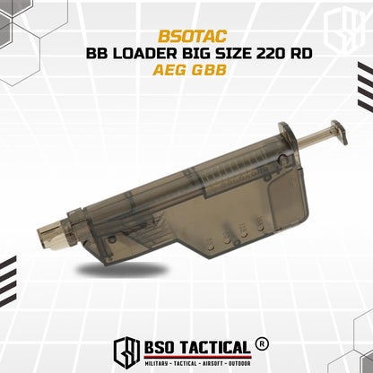 BB Loader Big Size 220 Rd BB 6mm Quick Reload Mag AEG GBB