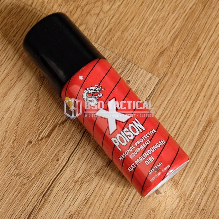 Semprotan Pepper Spray X Poison Self Defense EDC ORIGINAL