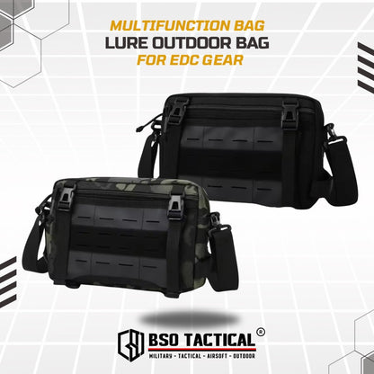 Lure Tactical Outdoor Multifungsi Bag EDC Fishing Cycling Camping Bag