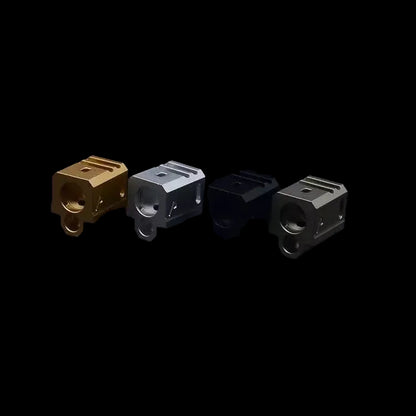 Compensator GL 14mm CCW Agency Arms 417 for GBB Airsoft CNC Alumunium