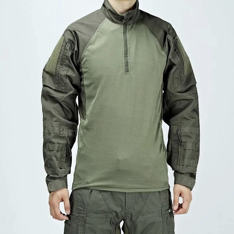 Baju Olahraga Luar Ruangan Shirt CSPRO Tac Body Suit Outdoor Long Sleeve Sport Combat Shirt M-XXXL