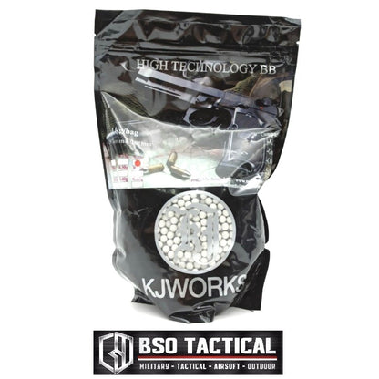 BB Airsoft 6mm KJW 0.25 0,25 4000rds White High Precision Original